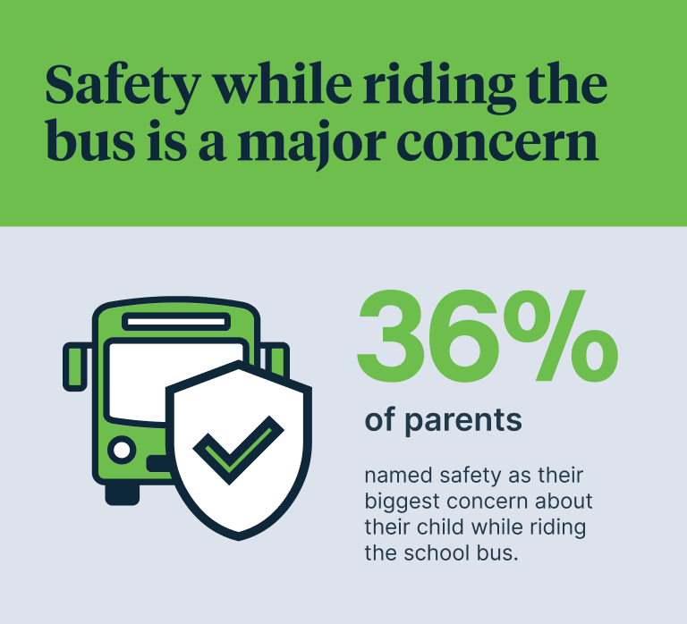 Safety while riding the bus is a major concern